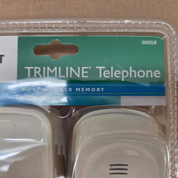 NOS Vintage AT&T Trimline 210 Bisque Corded Push Button Receiver Phone - Picture 4 of 16